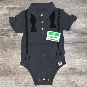 Mini Shatsu Ladies Man Polo Onesie Sz 12m